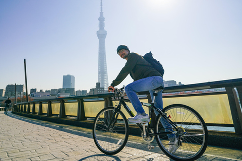 5-stündige Tokyo & Edo Hidden Gem Fahrradtour mit MittagessenTokio: 5-stündige historische Radtour mit Mittagessen