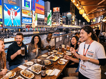 Guided food tour with 12 dishes and 2 drinks