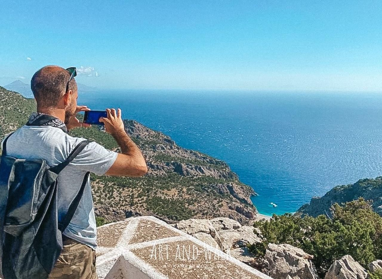 Karpathos: Geführte Wanderung zur Profitis-Ilias-Kapelle mit Aussicht vom Gipfel