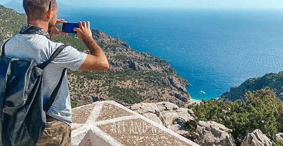 Karpathos : ascension guidée du Profitis Ilias et vue sommitale