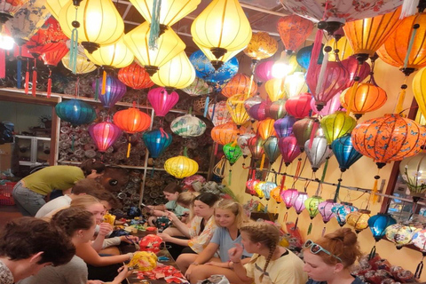 Lantern making-Basket boat-Happy Cooking ClassMaking Lantern tour