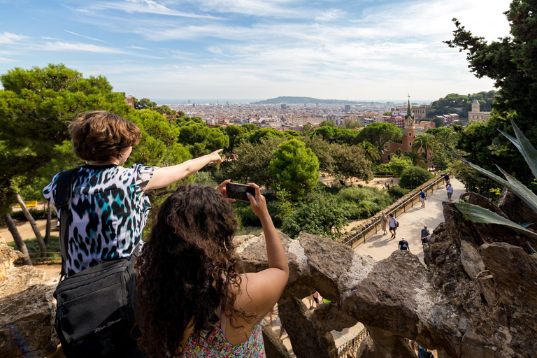 Barcelona: Wycieczka z przewodnikiem po Parku Guell ze wstępem bez kolejki