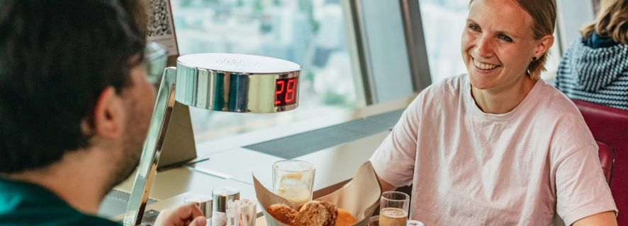 TV-tårnet i Berlin: Entrébillet og morgenmad i restauranten