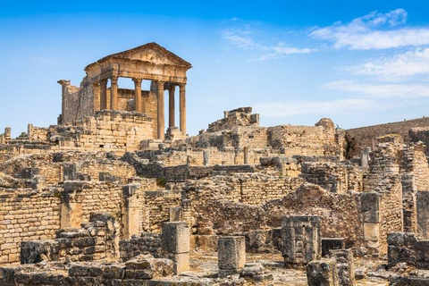 From Sousse or Hammamet: Dougga & Bulla Regia Private Tour