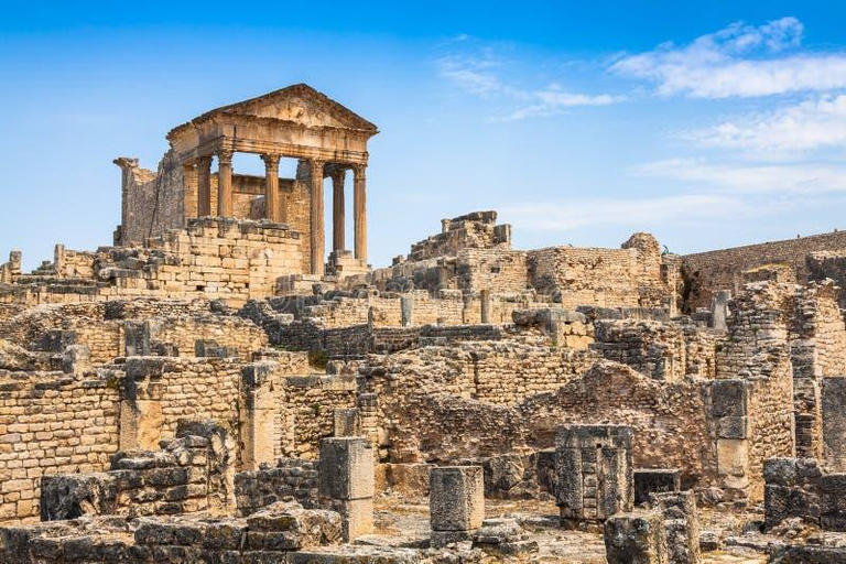 From Sousse or Hammamet: Dougga & Bulla Regia Private Tour
