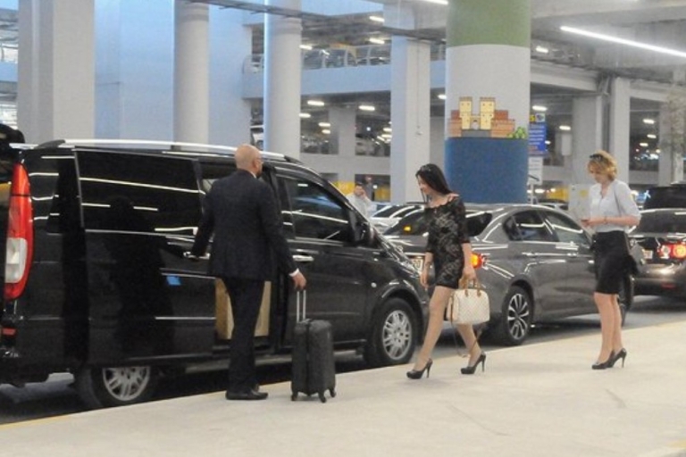 Prywatny transfer z lotniska w Stambule z spotkaniem i powitaniemZ lotniska Sabiha Gokcen do hoteli w części europejskiej