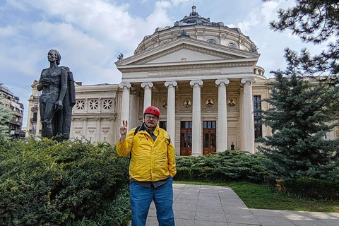 Visite de la ville électrique de Bucarest par Smart Balance #green