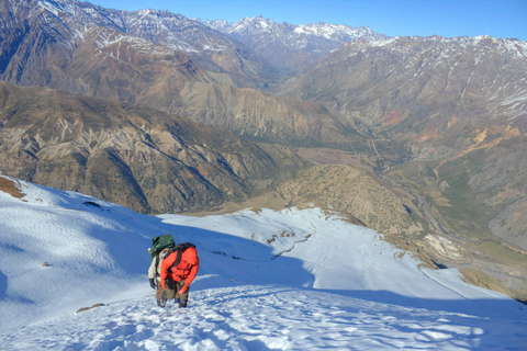 Depuis Santiago : Visite guidée du Cerro San Gabriel en trekking