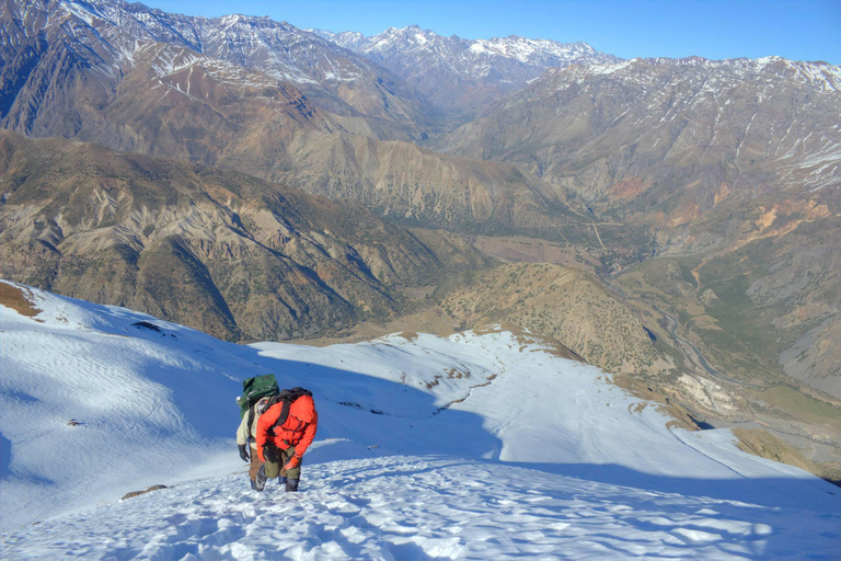 Depuis Santiago : Visite guidée du Cerro San Gabriel en trekking