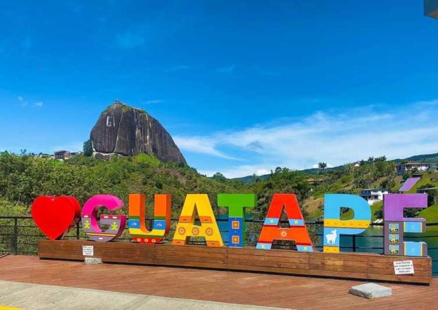 Visit Guatape Entrance Ticket - La Piedra "The Rock" in Guatapé, Colombia