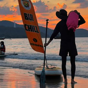 Da Nang: SUP PADDLE BOARD & SNORKELLING at Man Thai Beach