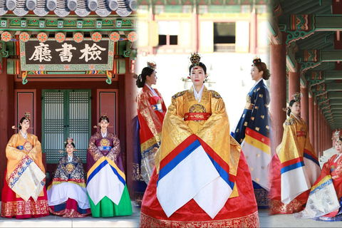 Seoul: K-Drama Hanbok Rental Near Changdeokgung Palace