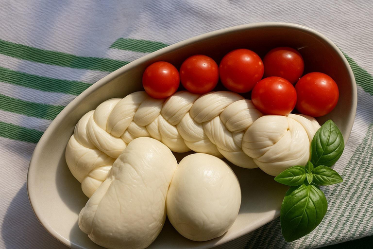 Hamburg: Mozzarella course with accompanying wines