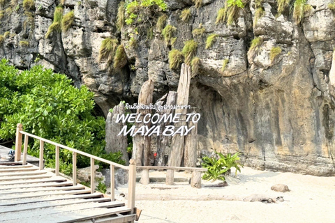 Krabi: Phi Phi Islands Speedboat Premium Tour with Lunch Phi Phi Islands Premium Join Tour by Speedboat with Lunch