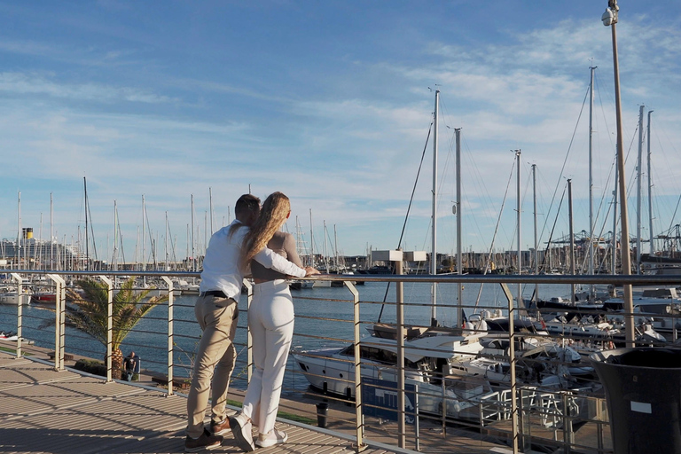 Valencia: Fotoshooting am Strand mit Profifotograf