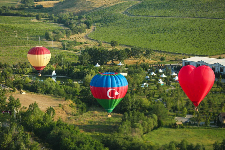 Hot air balloon ride in Gabala with breathtaking views