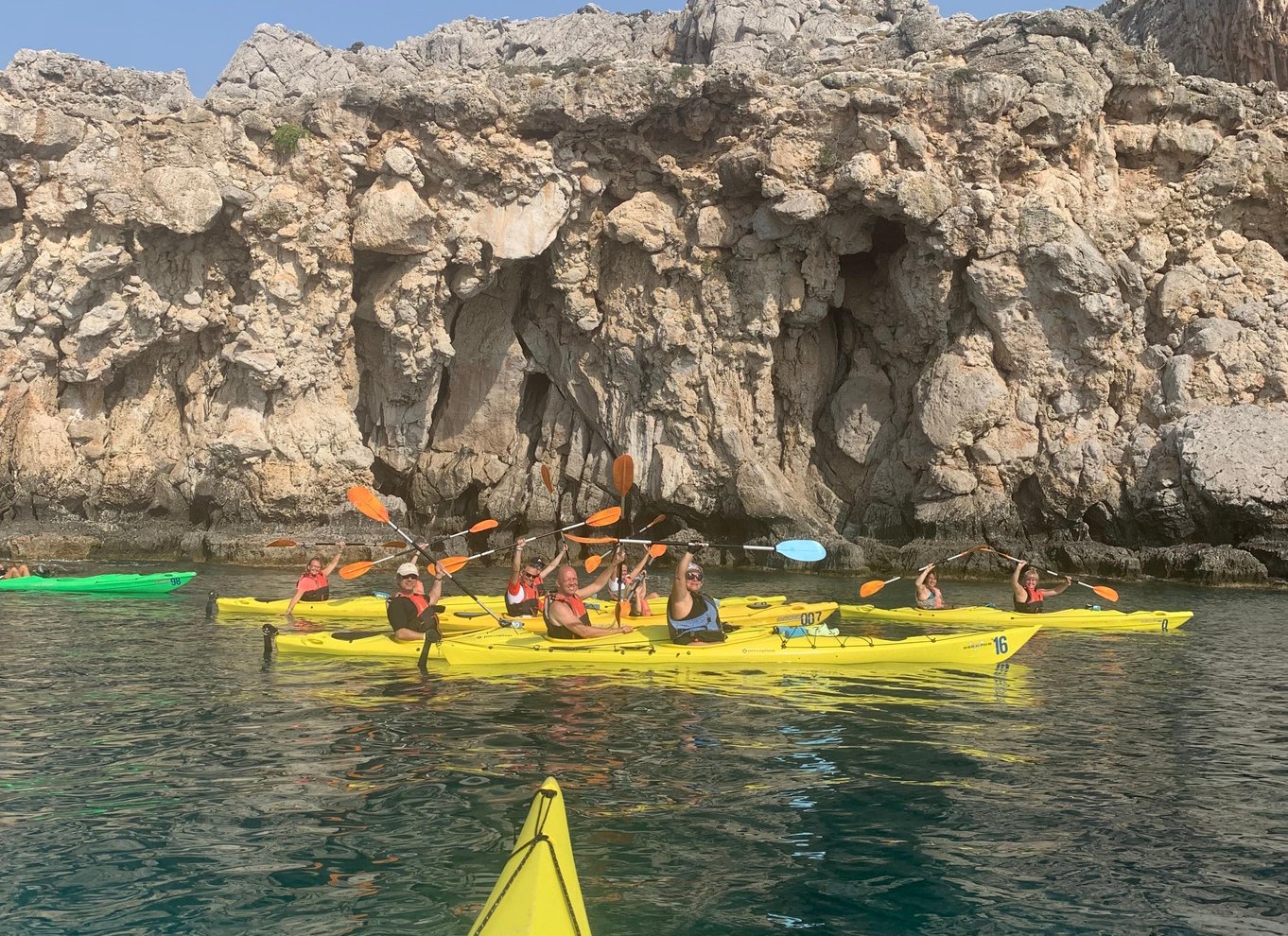 Havkajak på Rhodos "I piraternes fodspor"