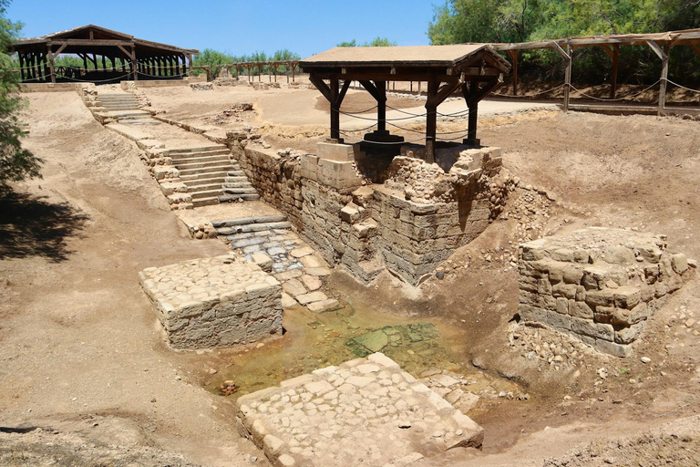 From Dead sea /Swemeh : Mount Nebo, Madaba and Baptism Site Transportation, Entry Tickets