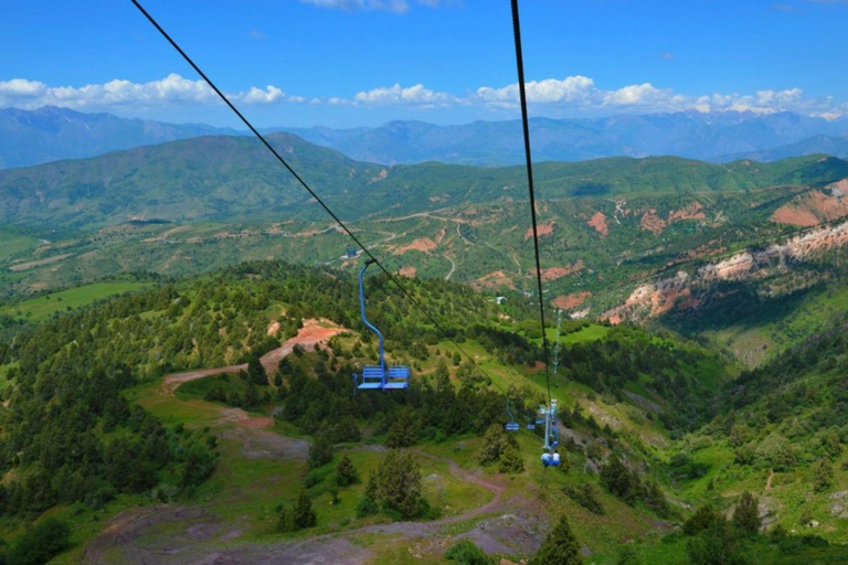 From Tashkent: Amirsoy, Chimgan & Charvak Mountain Day Trip For Local Visitors