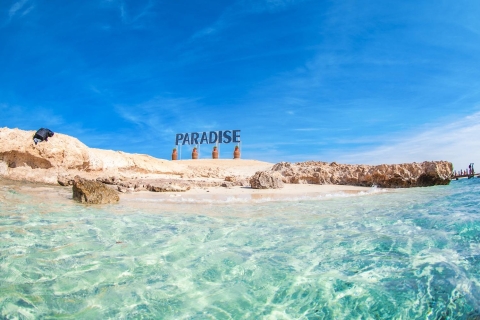 Hurghada : Bateau rapide privé vers les 5 îles avec déjeuner et boissons