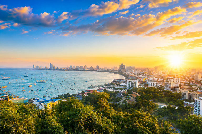 Pattaya/Laem Chabang Port: Private City Highlights Tour Pattaya with a Private Car 4-Hour Tour
