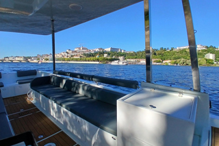 Coimbra: crociera fluviale a energia solare con vista sui ponti