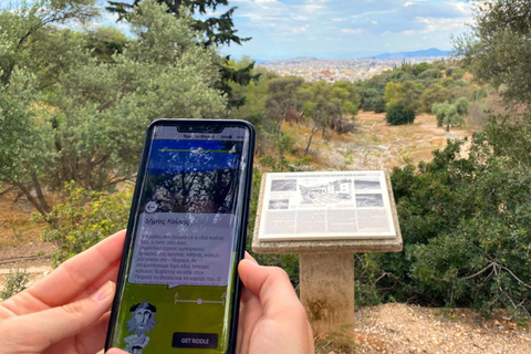 Athens Hills: Caça ao tesouro mitológico particular com paradas para alimentação