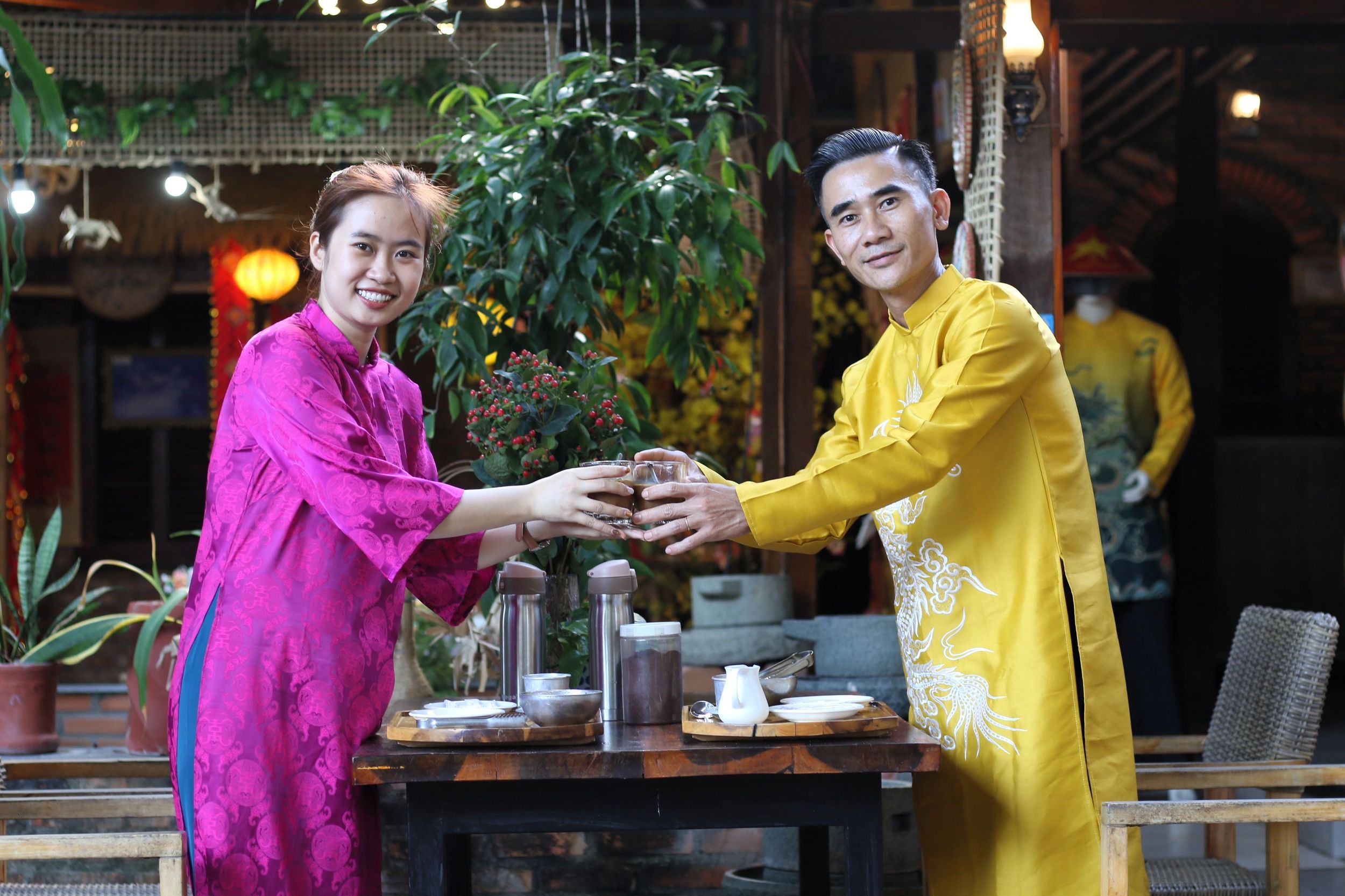 Nha Trang: Vietnamesischer Kaffee-Workshop mit Ao Dai