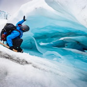 Parc national de Skaftafell : randonnée prolongée sur le glacier en petit groupe