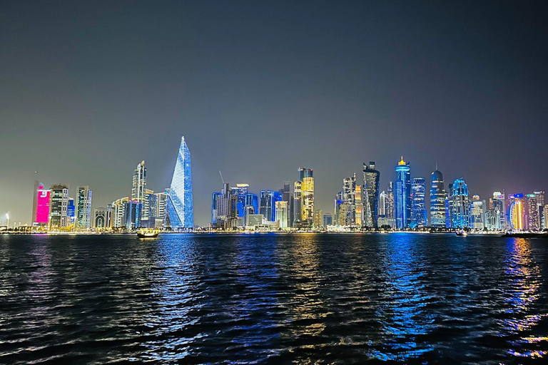 Doha: Sunset Dhow cruise including Pickup and Drop off