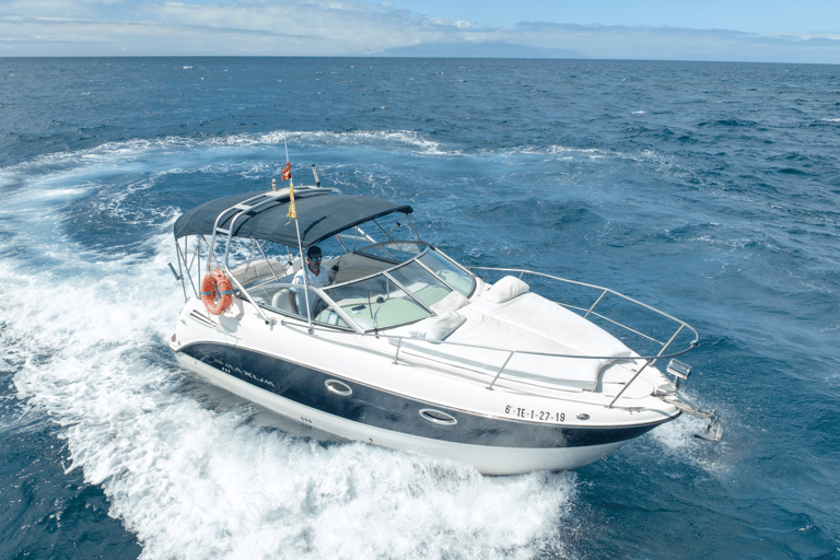 Tenerife: Golden Hour Shared Motorboat Cruise Golden Hour Shared Motorboat Cruise in Tenerife