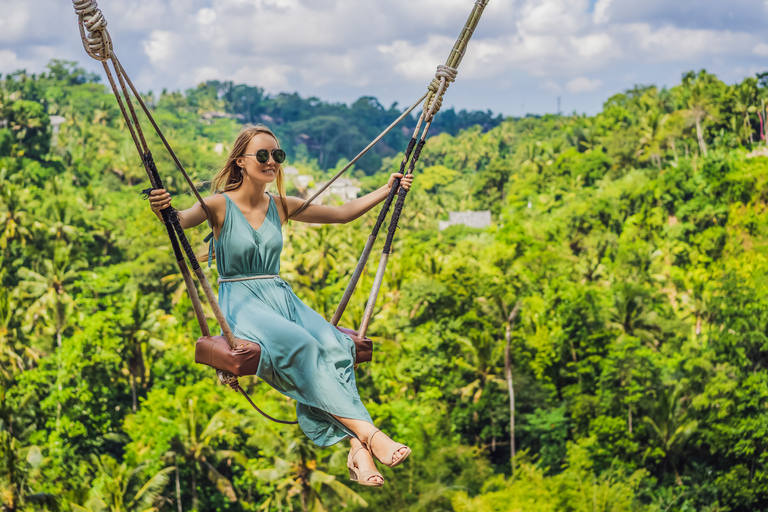 Ubud: Privat rundtur i vattenfall, risterrasser och apskogPrivat tur av Ubud med lunch