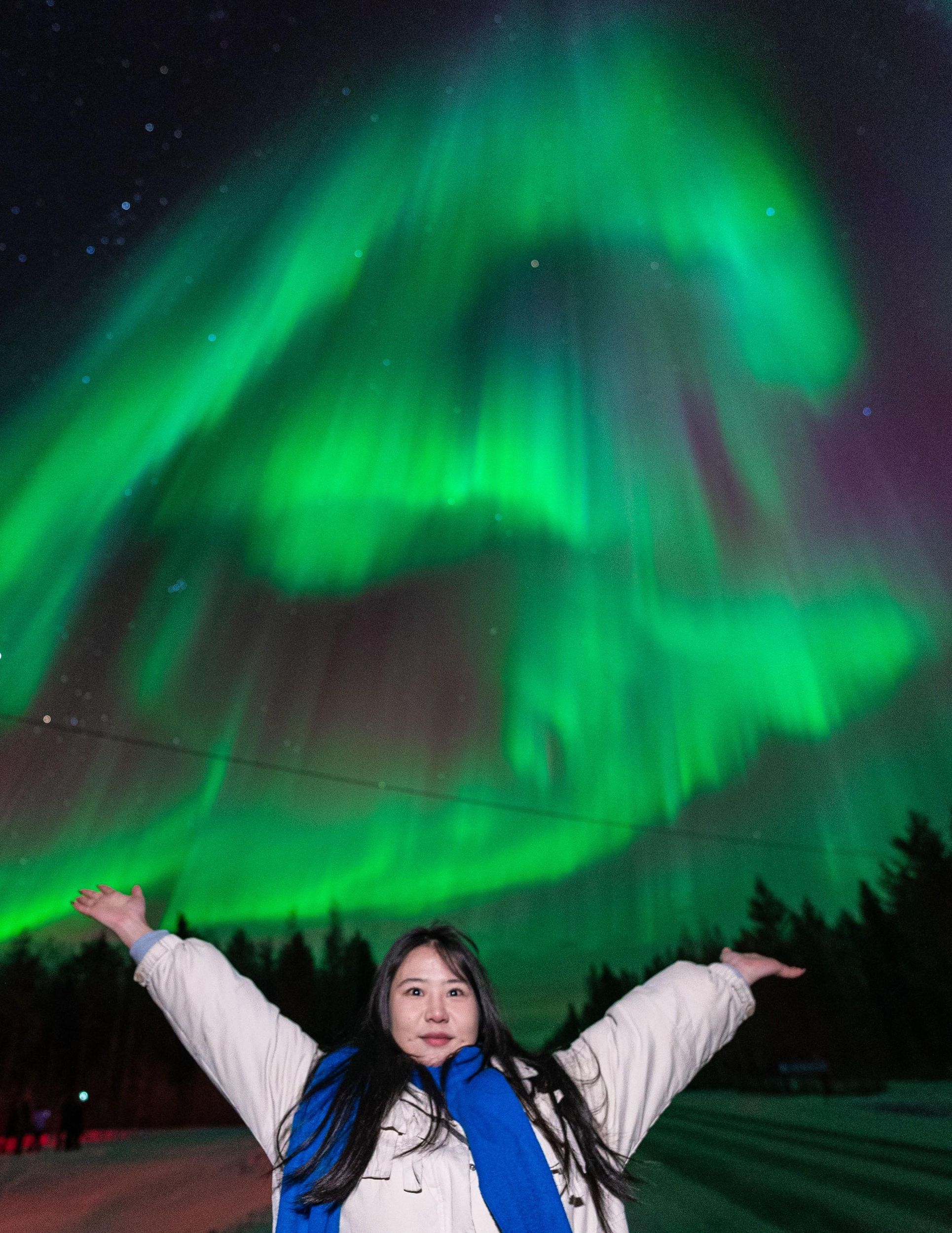 Rovaniemi. Garantierte Nordlichter-Beobachtung in kleiner Gruppe