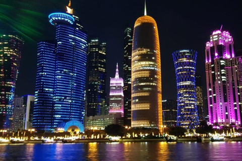 Doha: Guided private night city tour with pick up & drop off