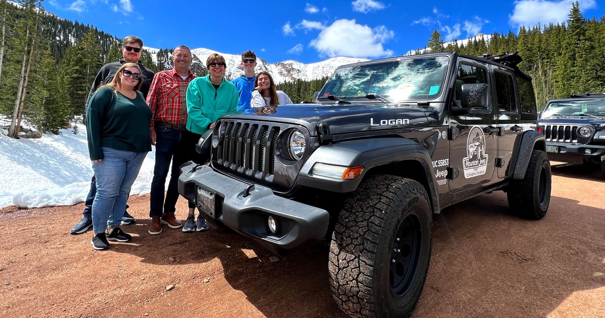 Colorado Springs Pikes Peak Jeep Tour GetYourGuide