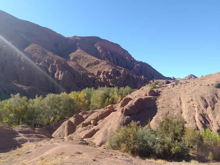 Marrakech : visite de 2 jours à Aït Ben Haddou, la vallée des Roses et du Dadès - trekking