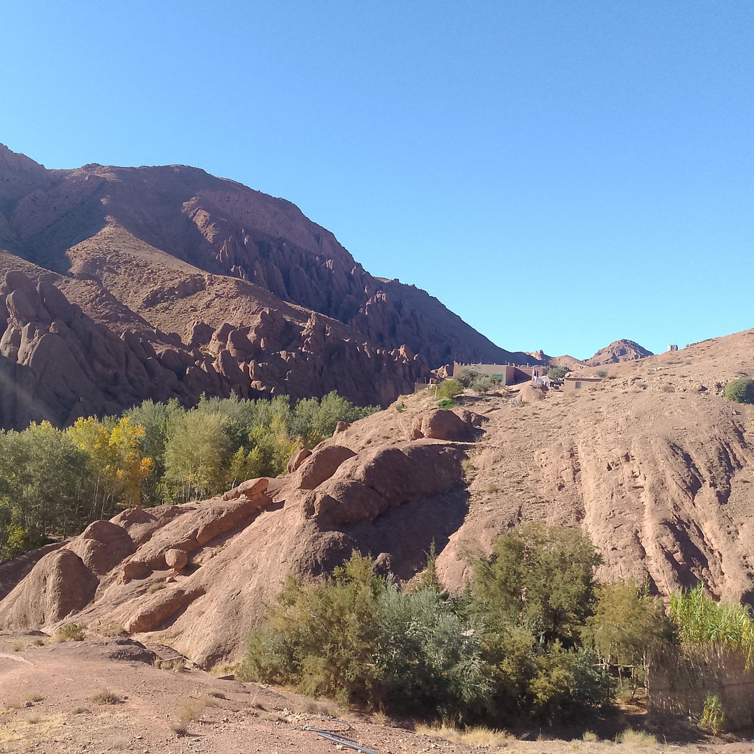 Marrakech : visite de 2 jours à Aït Ben Haddou, la vallée des Roses et du Dadès - trekking