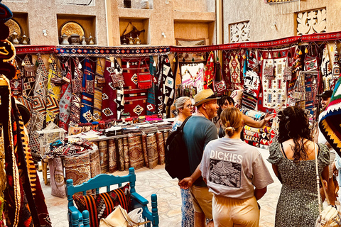 Dubai: Old Dubai & Souks Guided Tour with Tastings & Cruise Private Tour with Guide and Hotel Pickup