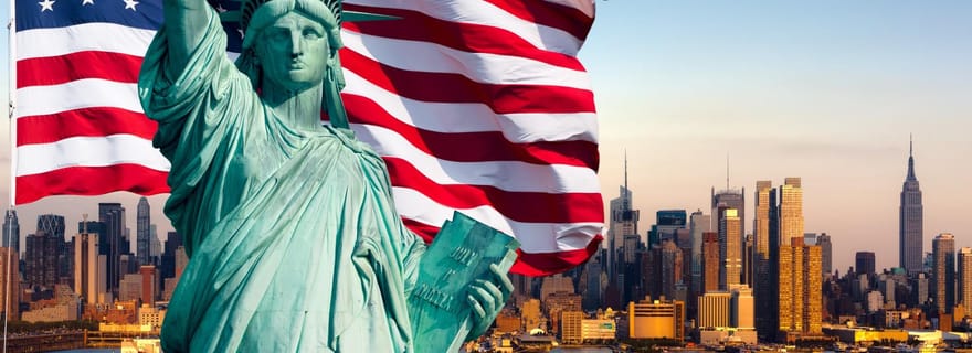 Statue de la Liberté et Ellis Island en ferry avec guide privé