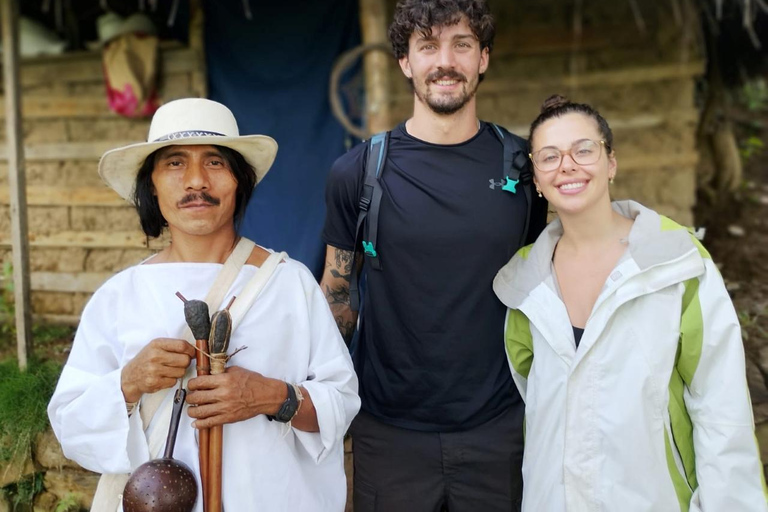 Minca: Ancestral encounter with the Wiwa community, viewpoint, and hidden waterfall Minca: Ancestral Wiwa Community, Viewpoint, and Hidden Waterfall