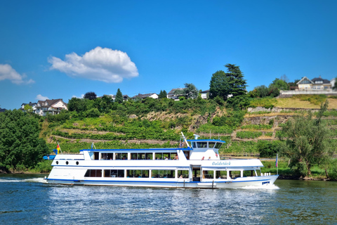 De Alken: Viagem de 1 dia de barco de volta a CochemDe Alken: viagem de um dia de retorno de barco para Cochem