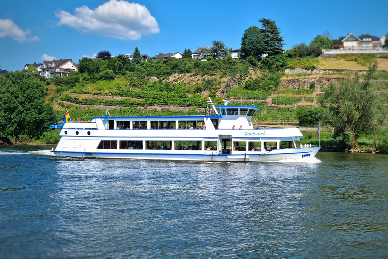 De Alken: Viagem de 1 dia de barco de volta a CochemDe Alken: viagem de um dia de retorno de barco para Cochem