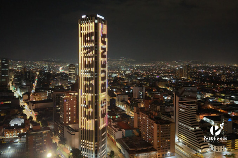 Entrance to the Torre Colpatria Vantage Point - Bogotá