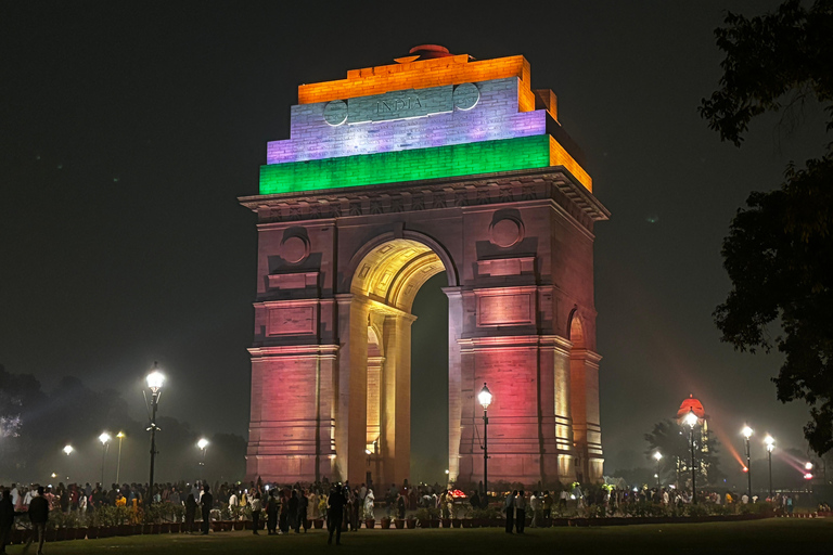 Delhi: Private Tagestour oder Halbtagestour durch Alt- und Neu-DelhiHalbtägige Tour durch das alte Delhi