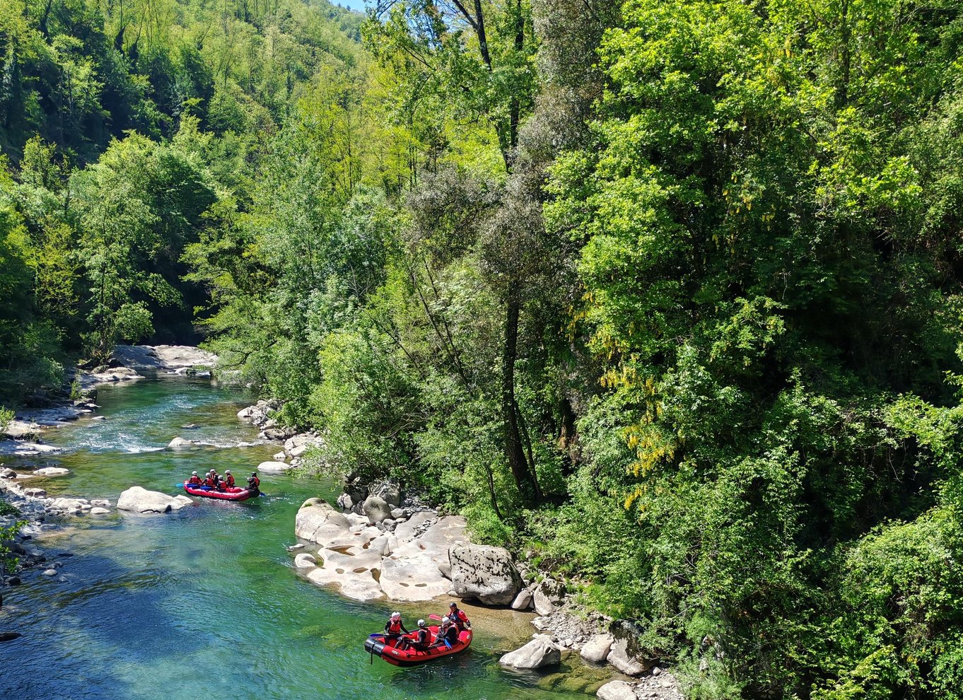 Bagni di Lucca: Rafting-eventyr i Toscana!