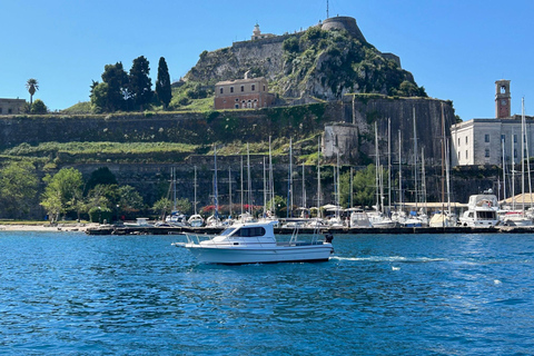 Corfou : Tour en bateau privéCorfou : visite d&#039;une jounée en bateau privé