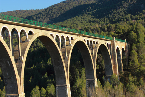 Alcoy: Bungee jumping in a natural setting at Font Rotja