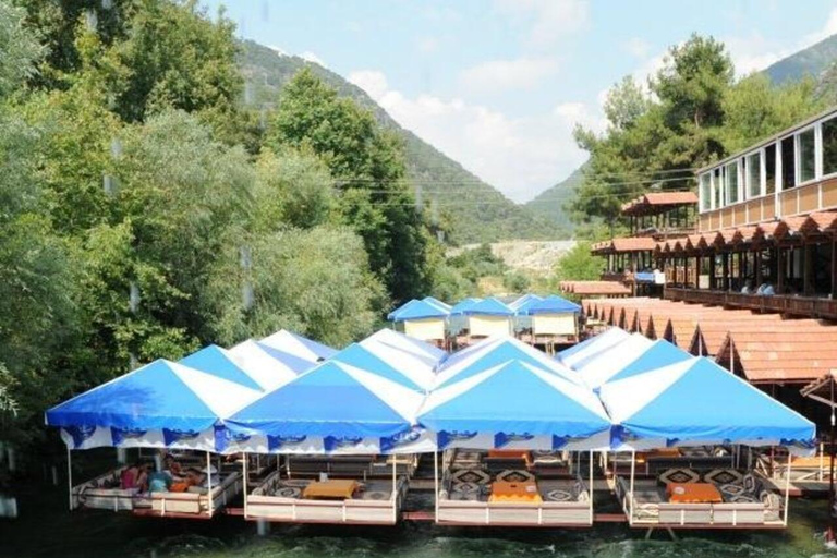 Alanya: tour 2 in 1 della grotta di Dim, del fiume di Dim e del safari in jeep