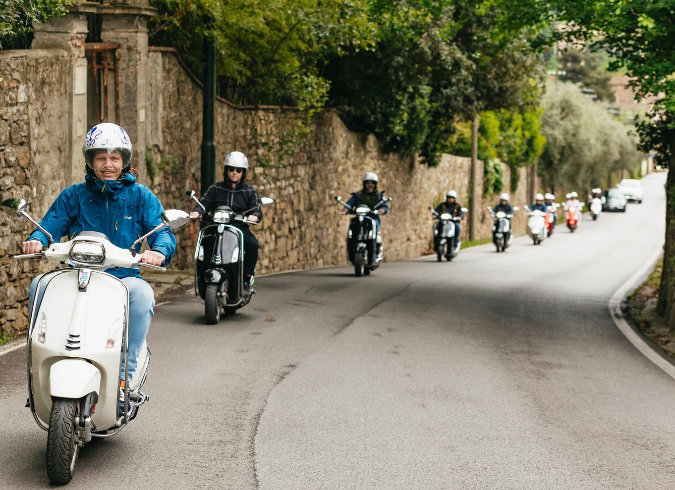 Fra Firenze: Vespa-tur i det toscanske landskab med smagninger