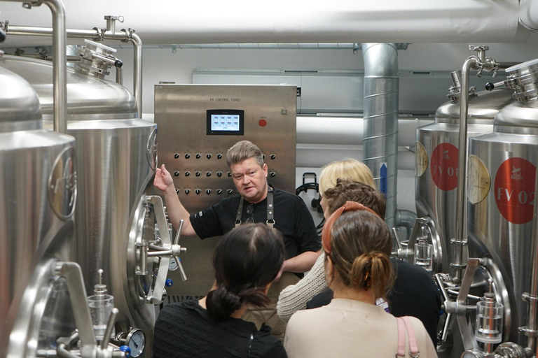 Helsinki: Brewery Tour at Mad Hopper Brewing Company
